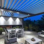 pergolas en aluminium lame orientable pour terrasse